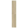 Aparador con LED madera ingeniería roble Sonoma 41,5x32,5x200cm by , Sideboards - Ref: Foro24-3307900, Price: 119,66 €, Disco...