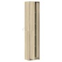 Aparador con LED madera ingeniería roble Sonoma 41,5x32,5x200cm by , Sideboards - Ref: Foro24-3307900, Price: 119,66 €, Disco...
