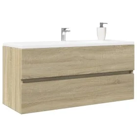 Waschtischunterschrank aus Eichenholz Sonoma 100x38,5x45 cm von , Badezimmermöbel - Ref: Foro24-849639, Preis: 57,03 €, Rabat...