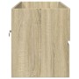 Mueble de lavabo de baño madera roble Sonoma 100x38,5x45 cm by , Bathroom furniture - Ref: Foro24-849639, Price: 57,77 €, Dis...