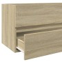 Mueble de lavabo de baño madera roble Sonoma 100x38,5x45 cm by , Bathroom furniture - Ref: Foro24-849639, Price: 57,77 €, Dis...
