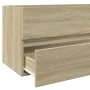 Waschtischunterschrank aus Eichenholz Sonoma 100x38,5x45 cm von , Badezimmermöbel - Ref: Foro24-849639, Preis: 57,03 €, Rabat...