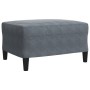 Dreiteiliges Sofaset mit dunkelgrauen Samtkissen. von , Sofas - Ref: Foro24-3278482, Preis: 494,96 €, Rabatt: %