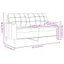 Dreiteiliges Sofaset mit dunkelgrauen Samtkissen. von , Sofas - Ref: Foro24-3278482, Preis: 494,96 €, Rabatt: %