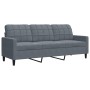 Juego de sofás con cojines 3 piezas terciopelo gris oscuro de , Sofás - Ref: Foro24-3278402, Precio: 521,46 €, Descuento: %