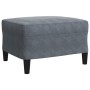 Juego de sofás con cojines 3 piezas terciopelo gris oscuro de , Sofás - Ref: Foro24-3278402, Precio: 521,46 €, Descuento: %