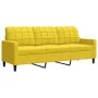 Juego de sofás con cojines 4 piezas terciopelo amarillo by , Sofas - Ref: Foro24-3278367, Price: 694,13 €, Discount: %
