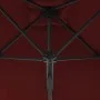 Garden umbrella with burgundy red steel pole 300x230cm by vidaXL, Umbrellas - Ref: Foro24-312518, Price: 101,11 €, Discount: %