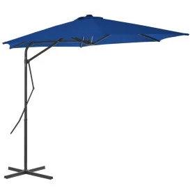 Gartenschirm mit blauem Stahlmast 300x230cm von vidaXL, Sonnenschirme - Ref: Foro24-312521, Preis: 76,79 €, Rabatt: %