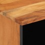 Mueble de TV madera maciza de acacia 100x34x46 cm by , CD and DVD storage - Ref: Foro24-377515, Price: 73,96 €, Discount: %