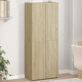 Ingenieurholz-Schrank aus Sonoma-Eiche 60x32x153 cm von , Aktenschränke - Ref: Foro24-3276646, Preis: 140,87 €, Rabatt: %