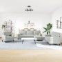 Juego de sofás con cojines 4 piezas terciopelo gris claro by , Sofas - Ref: Foro24-3278461, Price: 681,82 €, Discount: %