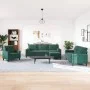 Juego de sofás con cojines 4 piezas terciopelo verde oscuro von , Sofas - Ref: Foro24-3278463, Preis: 795,87 €, Rabatt: %