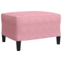Juego de sofás con cojines 4 piezas terciopelo rosa by , Sofas - Ref: Foro24-3278384, Price: 796,85 €, Discount: %