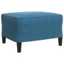 Juego de sofás con cojines 4 piezas terciopelo azul by , Sofas - Ref: Foro24-3278390, Price: 787,14 €, Discount: %