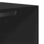 Schwarzer Holzschrank aus Ingenieurholz 80x50x200 cm von , Kleiderschränke - Ref: Foro24-3307748, Preis: 191,19 €, Rabatt: %