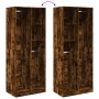 Ingenieurholzschrank in rauchiger Eiche, 80x50x200 cm. von , Kleiderschränke - Ref: Foro24-3307760, Preis: 134,84 €, Rabatt: %