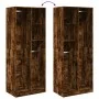 Ingenieurholzschrank in rauchiger Eiche, 80x50x200 cm. von , Kleiderschränke - Ref: Foro24-3307760, Preis: 134,09 €, Rabatt: %