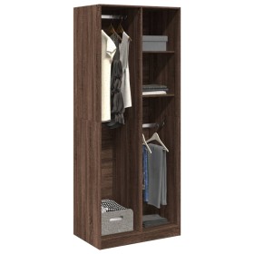 Ingenieurholzschrank in Eichenbraun 80x50x200 cm von , Kleiderschränke - Ref: Foro24-3307762, Preis: 167,29 €, Rabatt: %