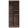 Armario madera de ingeniería color roble marrón 80x50x200 cm by , Wardrobes - Ref: Foro24-3307762, Price: 167,29 €, Discount: %