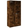 Schrank aus geräucherter Eichenholz-Sperrholzplatte, 100x50x200 cm. von , Kleiderschränke - Ref: Foro24-3307769, Preis: 175,4...