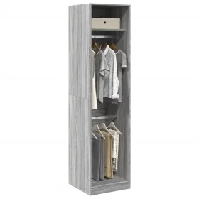 Ingenieurholzschrank in Sonoma-Grau 50x50x200 cm von , Kleiderschränke - Ref: Foro24-3307788, Preis: 109,41 €, Rabatt: %