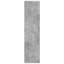 Grau-betonfarbener Holzwerkstoffschrank 80x50x200 cm von , Kleiderschränke - Ref: Foro24-3307795, Preis: 120,38 €, Rabatt: %