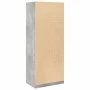 Grau-betonfarbener Holzwerkstoffschrank 80x50x200 cm von , Kleiderschränke - Ref: Foro24-3307795, Preis: 118,77 €, Rabatt: %