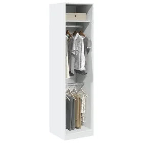 Weißer Sperrholzschrank 50x50x200 cm von , Kleiderschränke - Ref: Foro24-3307783, Preis: 144,91 €, Rabatt: %