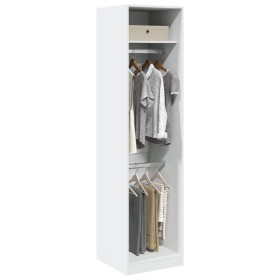 Weißer Sperrholzschrank 50x50x200 cm von , Kleiderschränke - Ref: Foro24-3307783, Preis: 147,28 €, Rabatt: %