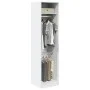 Weißer Sperrholzschrank 50x50x200 cm von , Kleiderschränke - Ref: Foro24-3307783, Preis: 144,90 €, Rabatt: %