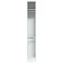Armario de madera de ingeniería blanco 30x50x200 cm by , Wardrobes - Ref: Foro24-3307774, Price: 121,27 €, Discount: %