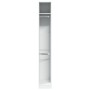 Armario de madera de ingeniería blanco 30x50x200 cm by , Wardrobes - Ref: Foro24-3307774, Price: 121,30 €, Discount: %
