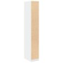 Armario de madera de ingeniería blanco 30x50x200 cm by , Wardrobes - Ref: Foro24-3307774, Price: 121,30 €, Discount: %