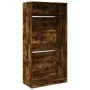 Armario madera contrachapada color roble ahumado 100x50x200 cm by , Wardrobes - Ref: Foro24-3307805, Price: 176,44 €, Discoun...