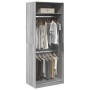 Ingenieurholzschrank in Sonoma-Grau 80x50x200 cm von , Kleiderschränke - Ref: Foro24-3307797, Preis: 152,47 €, Rabatt: %