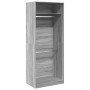 Ingenieurholzschrank in Sonoma-Grau 80x50x200 cm von , Kleiderschränke - Ref: Foro24-3307797, Preis: 152,47 €, Rabatt: %