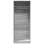 Ingenieurholzschrank in Sonoma-Grau 80x50x200 cm von , Kleiderschränke - Ref: Foro24-3307797, Preis: 152,47 €, Rabatt: %
