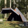 Tienda de campaña tipi para 5 personas impermeable gris by , tents - Ref: Foro24-4009409, Price: 78,69 €, Discount: %