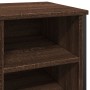 Zapatero de madera de ingeniería roble ahumado 90x38x61,5 cm by , Shoe racks and shoe organizers - Ref: Foro24-848648, Price:...