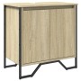 Waschbeckenunterschrank aus Sonoma-Eichenholz, 60x35x60 cm. von , Badezimmermöbel - Ref: Foro24-848655, Preis: 53,83 €, Rabat...
