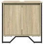 Waschbeckenunterschrank aus Sonoma-Eichenholz, 60x35x60 cm. von , Badezimmermöbel - Ref: Foro24-848655, Preis: 56,45 €, Rabat...