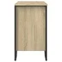 Armario lavabo baño madera ingeniería roble Sonoma 60x35x60 cm de , Muebles de baño - Ref: Foro24-848655, Precio: 56,54 €, De...