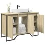 Armario lavabo baño madera ingeniería roble Sonoma 91x35x60 cm de , Muebles de baño - Ref: Foro24-848660, Precio: 96,75 €, De...