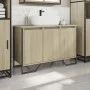 Armario lavabo baño madera ingeniería roble Sonoma 91x35x60 cm de , Muebles de baño - Ref: Foro24-848660, Precio: 96,75 €, De...