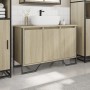 Waschbeckenunterschrank aus Sonoma-Eichenholz, 91x35x60 cm. von , Badezimmermöbel - Ref: Foro24-848660, Preis: 99,15 €, Rabat...