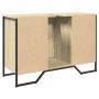 Waschbeckenunterschrank aus Sonoma-Eichenholz, 91x35x60 cm. von , Badezimmermöbel - Ref: Foro24-848660, Preis: 99,15 €, Rabat...