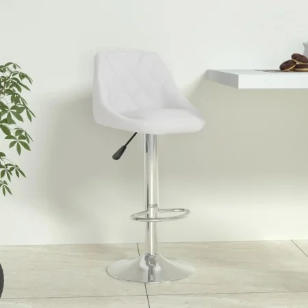 Küchenhocker aus weißem Kunstleder von , Küchenhocker - Ref: Foro24-335169, Preis: 94,76 €, Rabatt: %