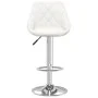 Küchenhocker aus weißem Kunstleder von , Küchenhocker - Ref: Foro24-335169, Preis: 94,76 €, Rabatt: %