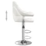Küchenhocker aus weißem Kunstleder von , Küchenhocker - Ref: Foro24-335169, Preis: 94,76 €, Rabatt: %